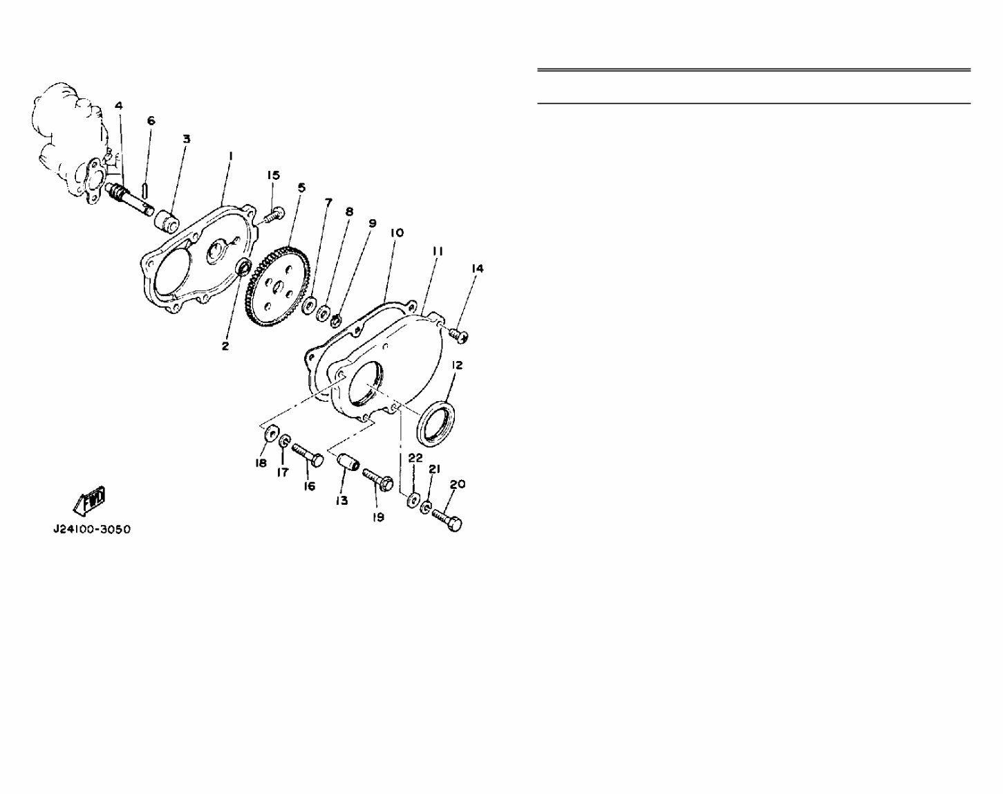YAMAHA G1 AM AM5 GOLF CART Parts Manual Catalog preview img 7