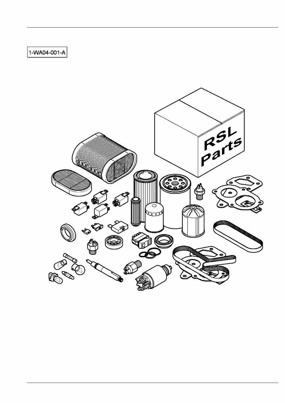 MASSEY FERGUSON MF 8650 Tractor Parts Catalog preview img 1