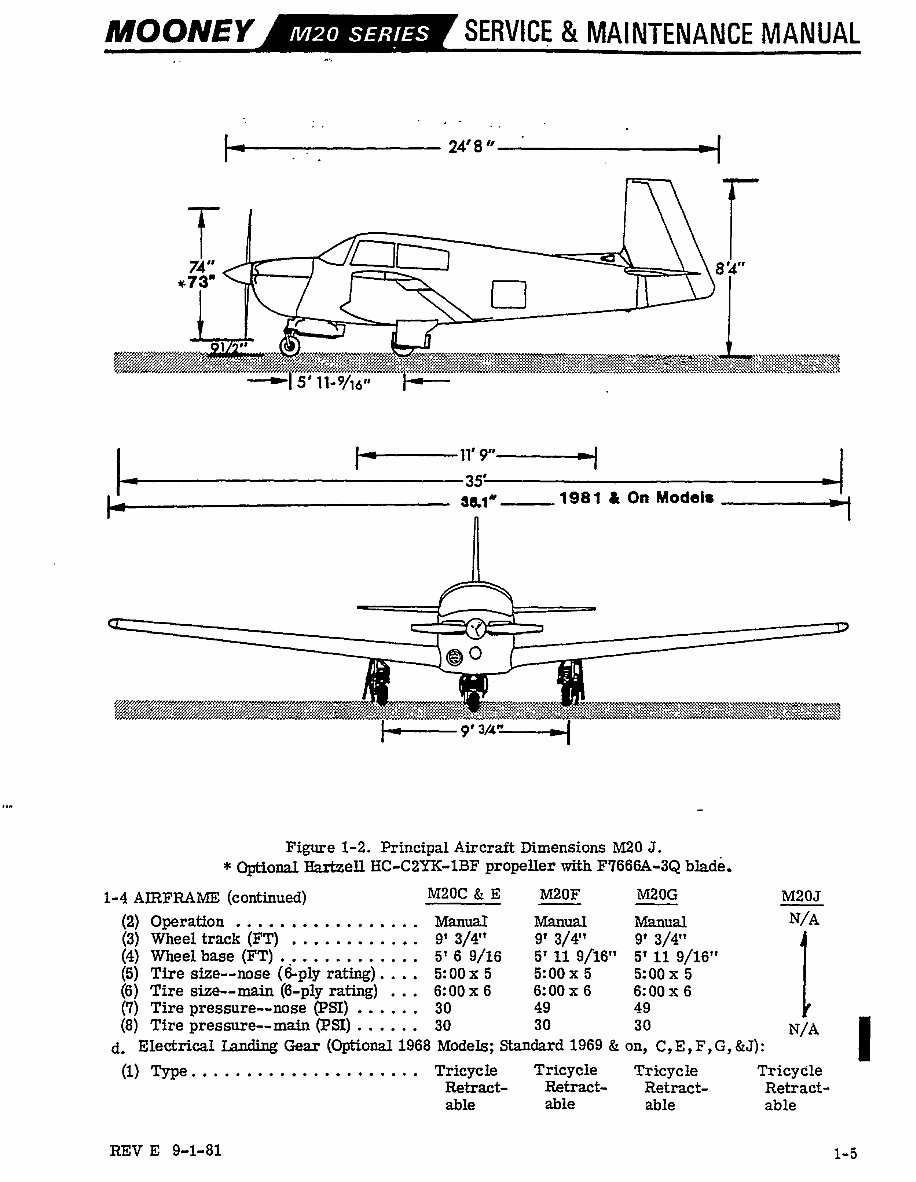 1968-1984 Mooney M20 Series Aircrafts (M20C, M20G, M20E, M20F, M20J) OEM Service & Repair Manual preview img 10