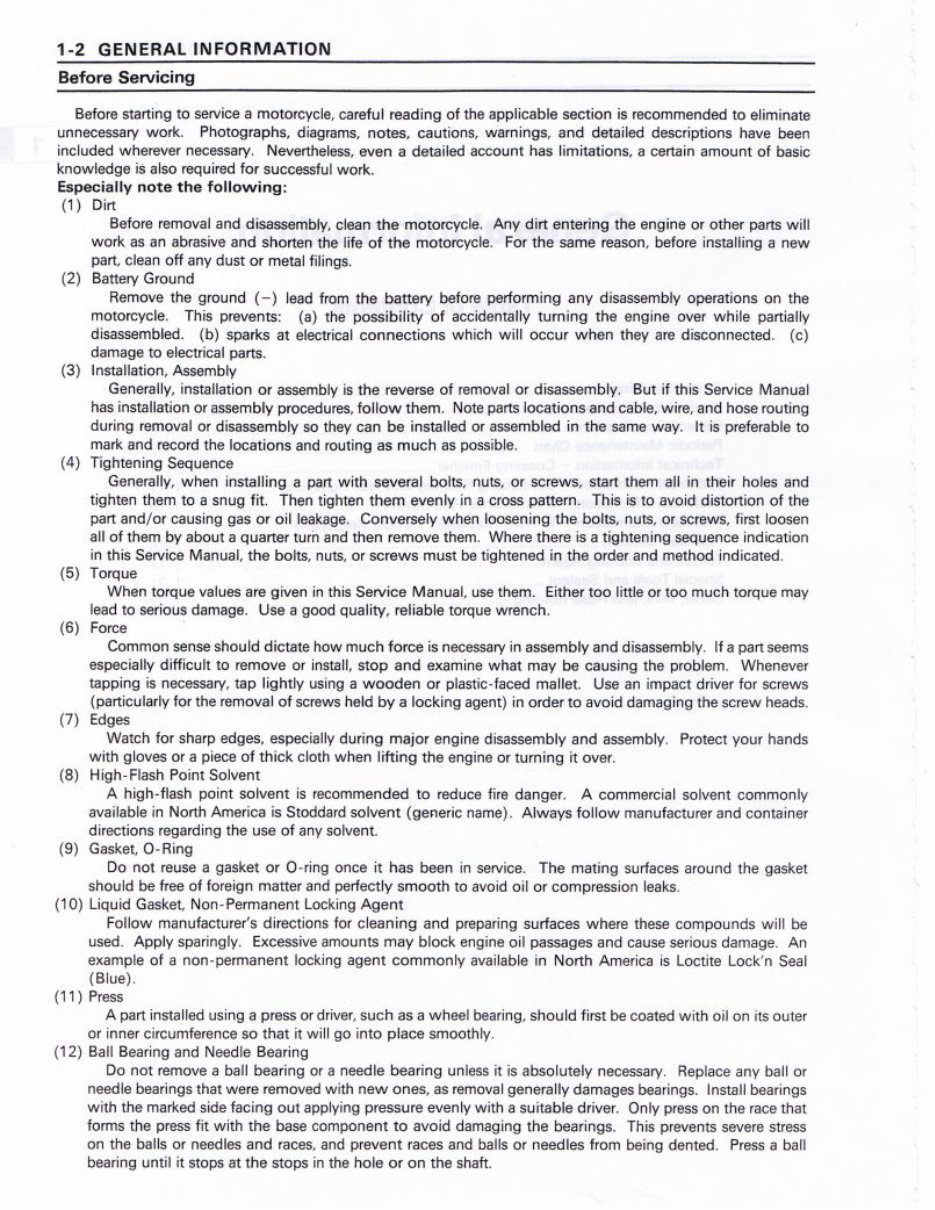 1997-1999 Kawasaki ZR1100/ZRX1100 Service & Repair Manual preview img 2