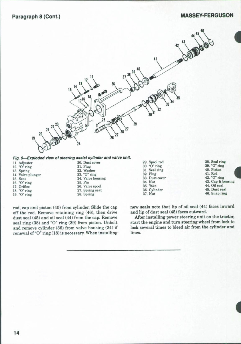 Massey Ferguson 1010 & 1020 Tractor Service & Repair Manual preview img 10