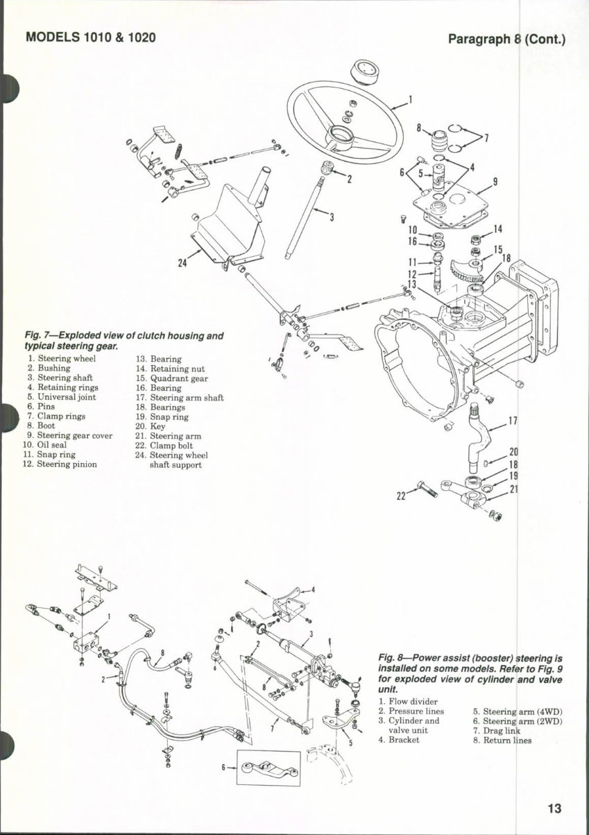Massey Ferguson 1010 & 1020 Tractor Service & Repair Manual preview img 9