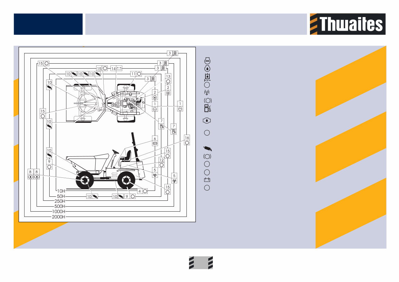 Thwaites 3-4.5 Tonne/Ton Hydrostatic Dumpers OEM Service & Repair Manual preview img 10