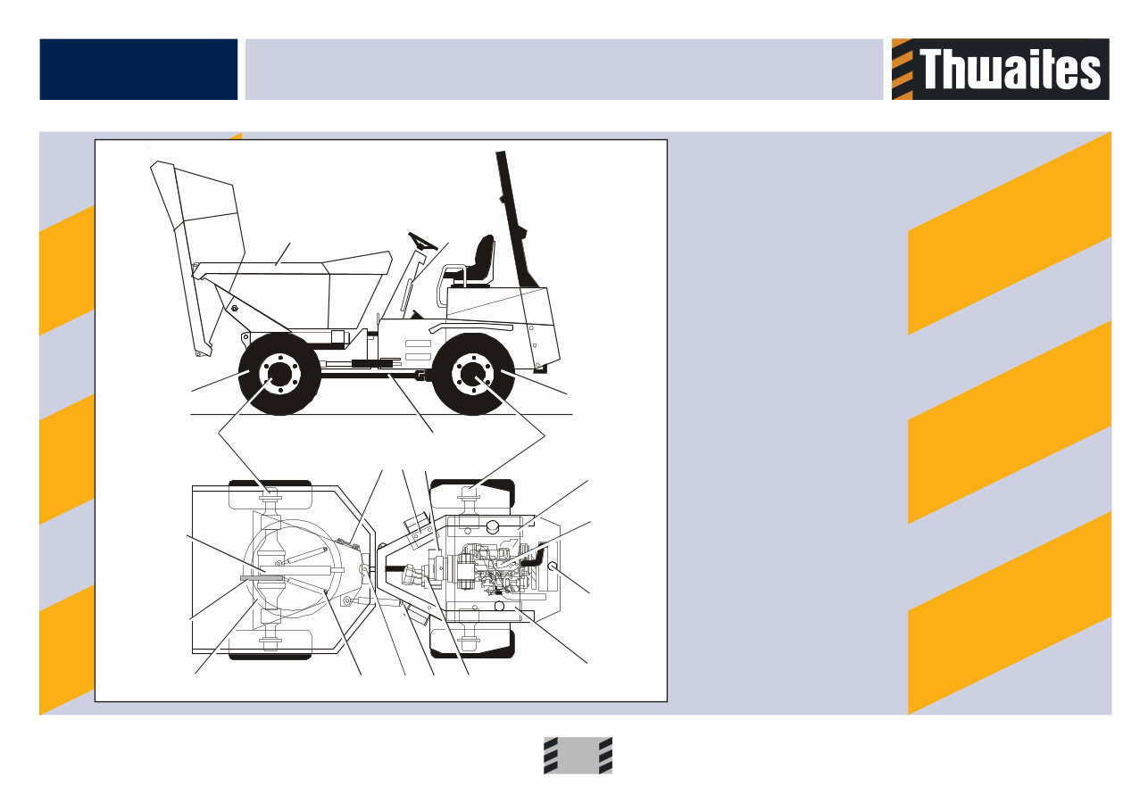 Thwaites 3-4.5 Tonne/Ton Hydrostatic Dumpers OEM Service & Repair Manual preview img 7