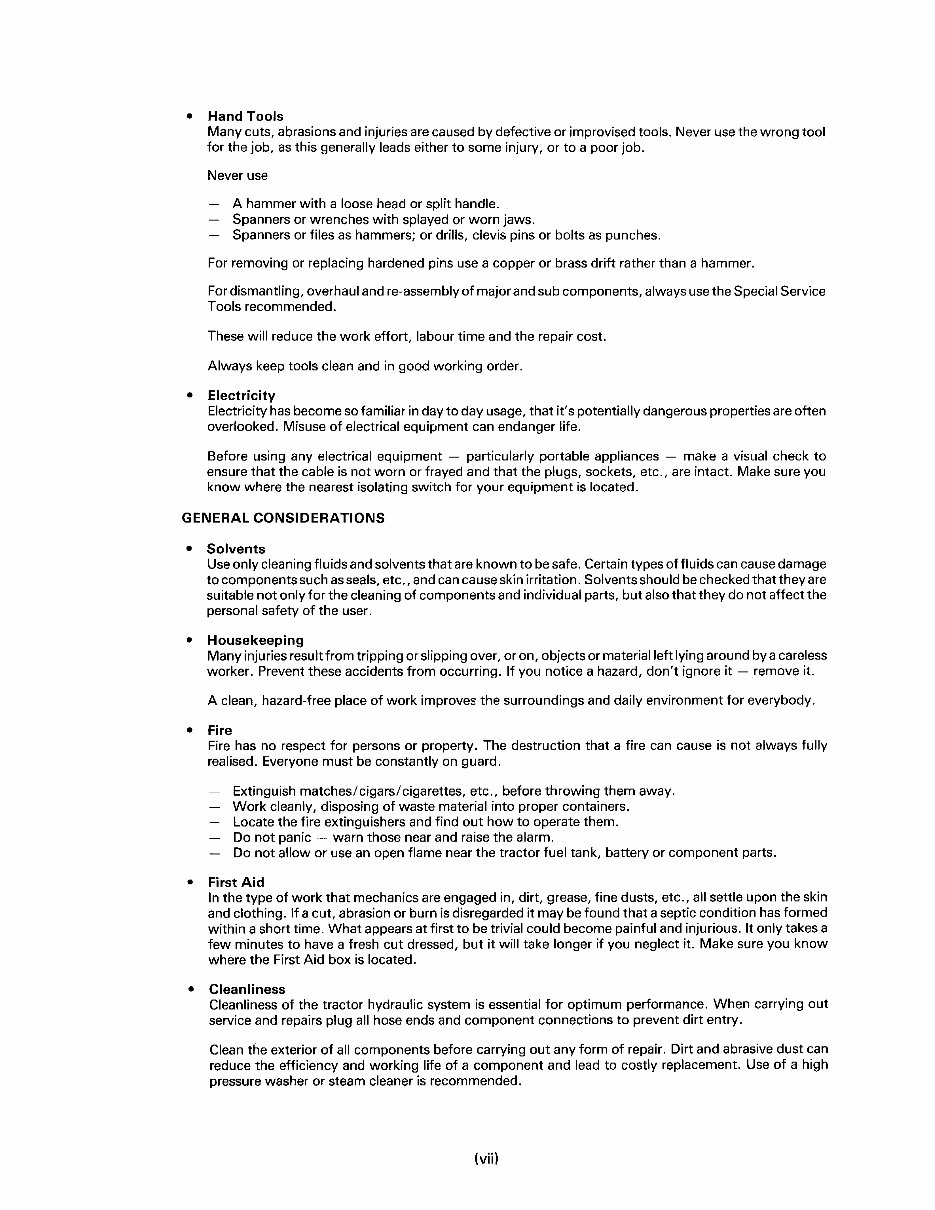 Ford New Holland 3930 Tractor OEM Service & Repair Manual preview img 7