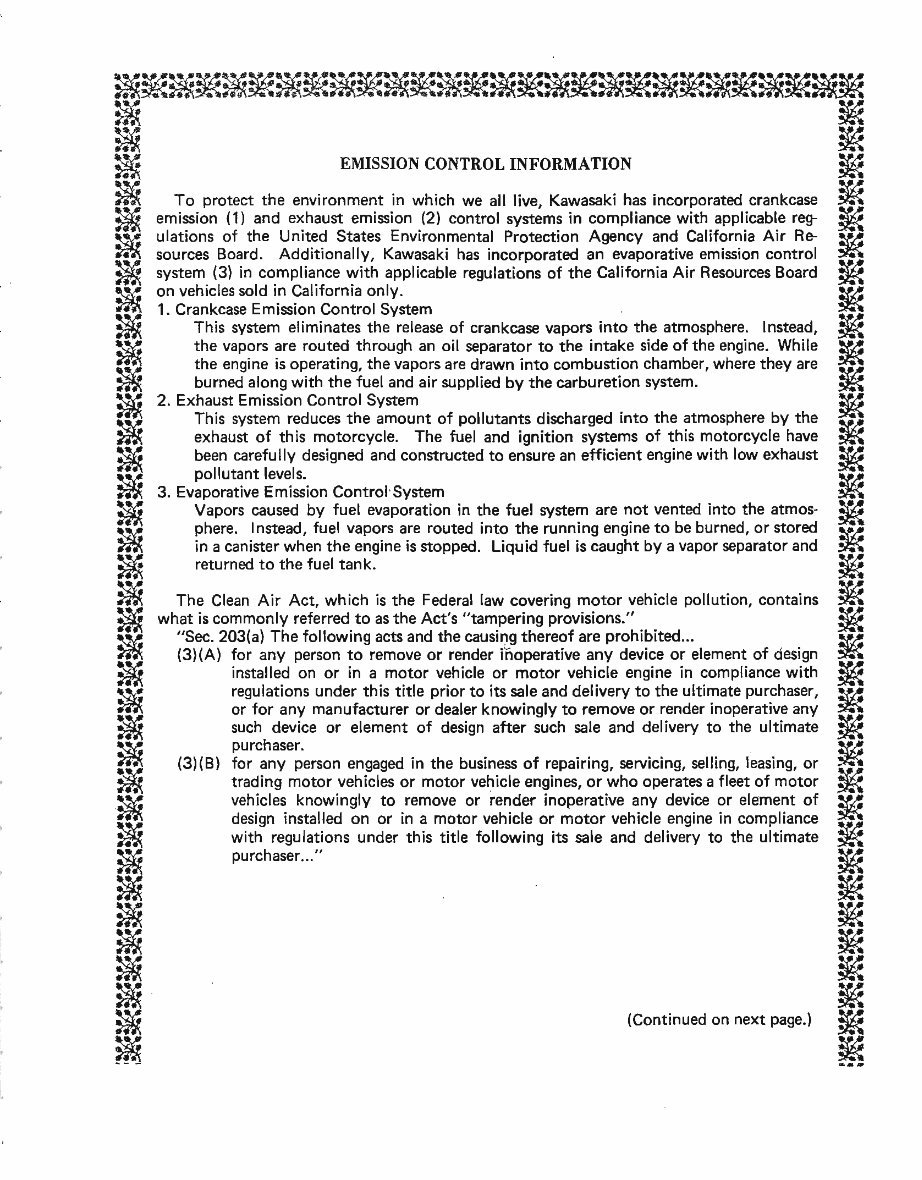 KAWASAKI VN1500 Service Repair Manual 2000-2008 preview img 5