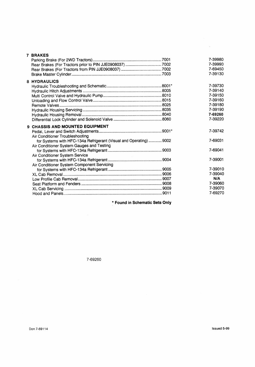 Case IH 4210/4220/4230/4240 Tractors OEM Service & Repair Manual preview img 2