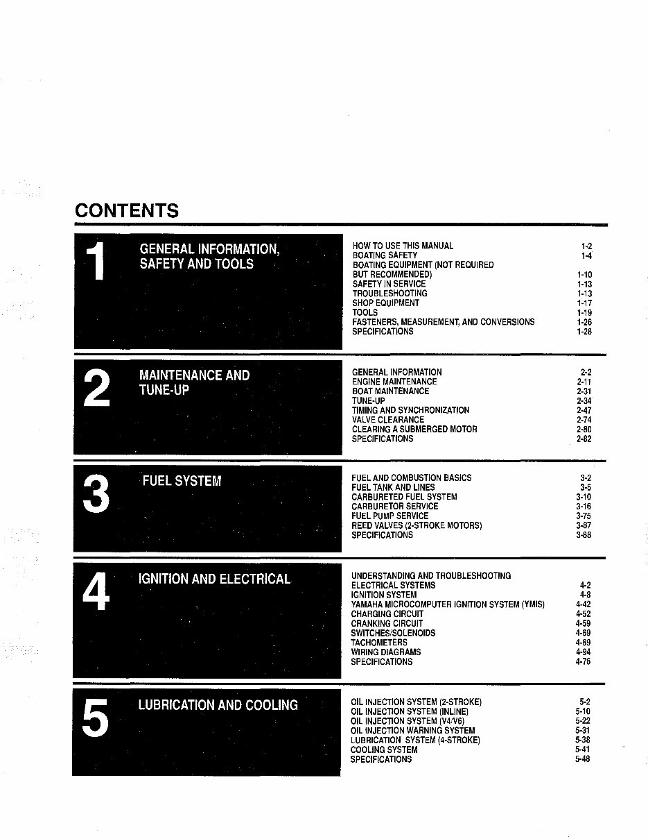 1996 YAMAHA 4-STROKE 9.9HP OUTBOARD Factory Service & Work Shop Manual preview img 1