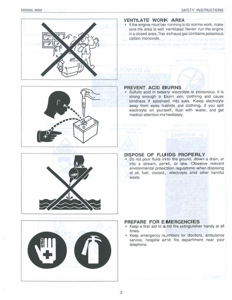 KUBOTA MX5000 Tractor Workshop Service Manual preview img 5