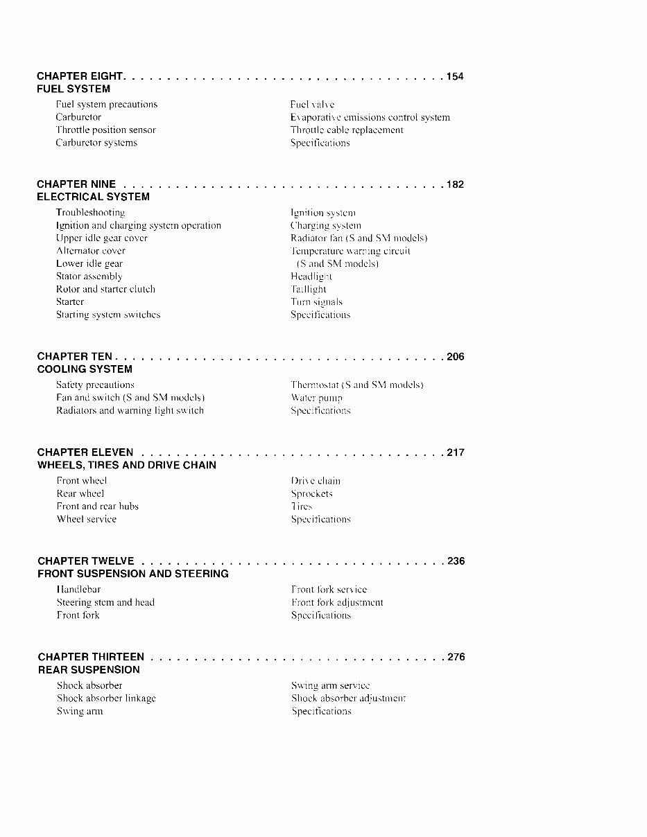 2000-2006 Suzuki DR-Z400 DR-Z400E DRZ400E Service & Repair Manual preview img 6