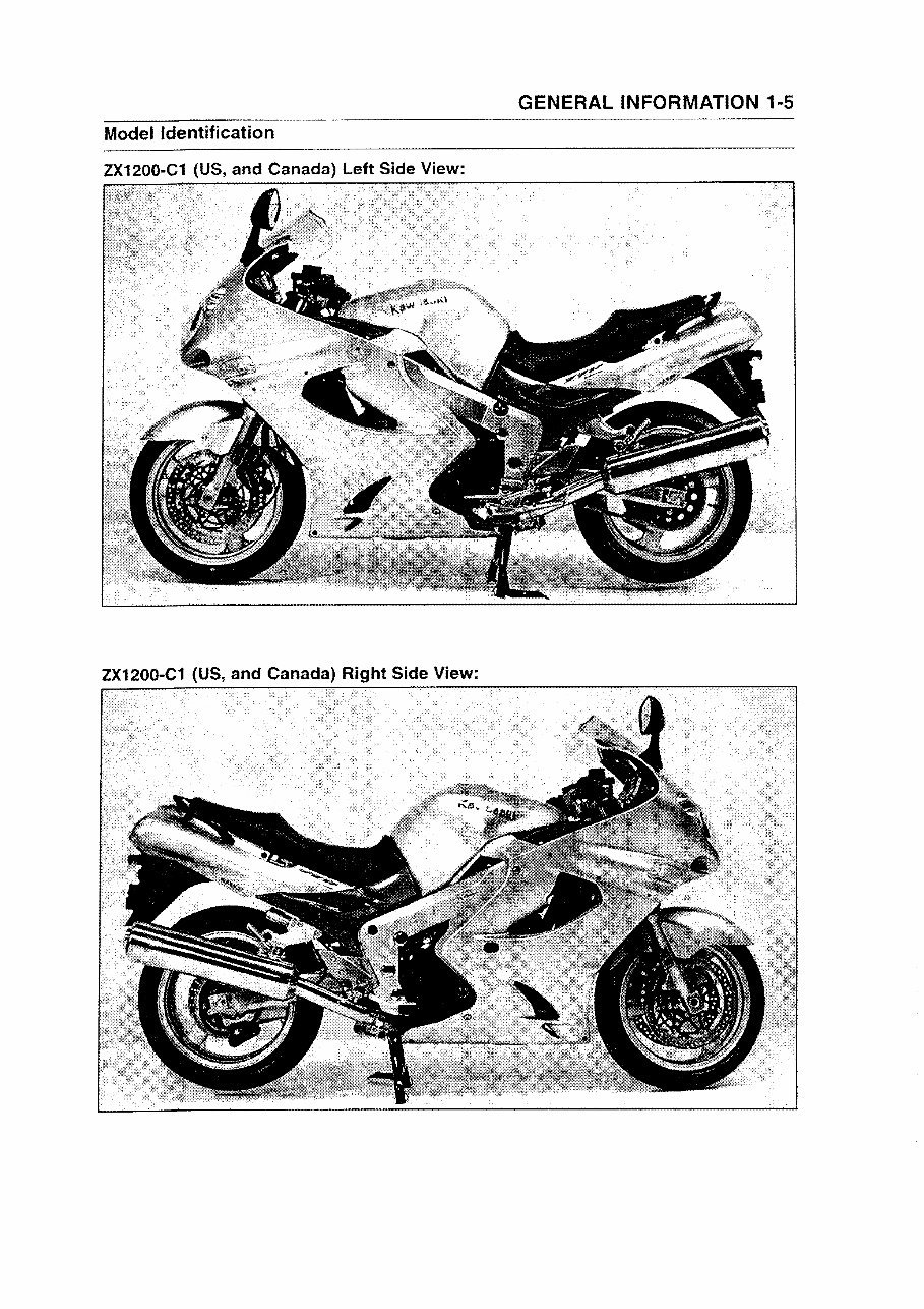 Kawasaki ZZR 1200 Service & Repair Manual preview img 10