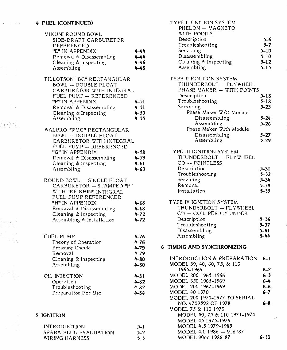 1965-1991 Mercury Mariner 2-40HP 2-Stroke Outboard Repair preview img 2