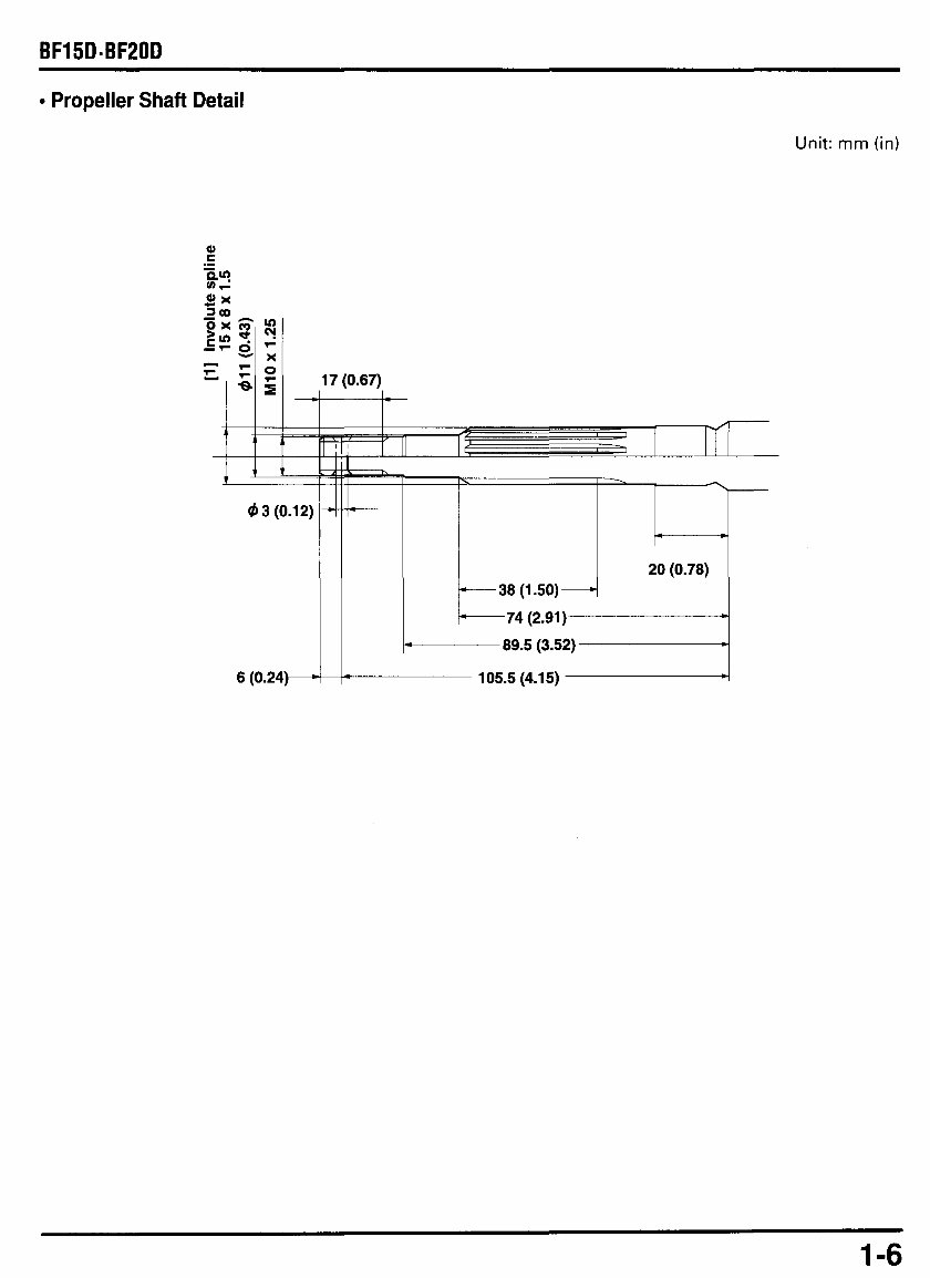 Honda Outboard Service Workshop and Repair Manual BF15D BF20D preview img 8