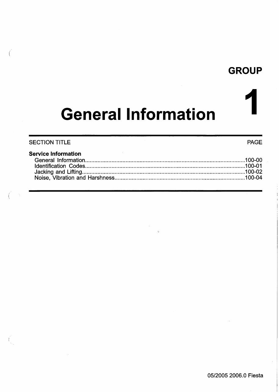 2006-2008 Ford Fiesta Service & Repair Manual preview img 6