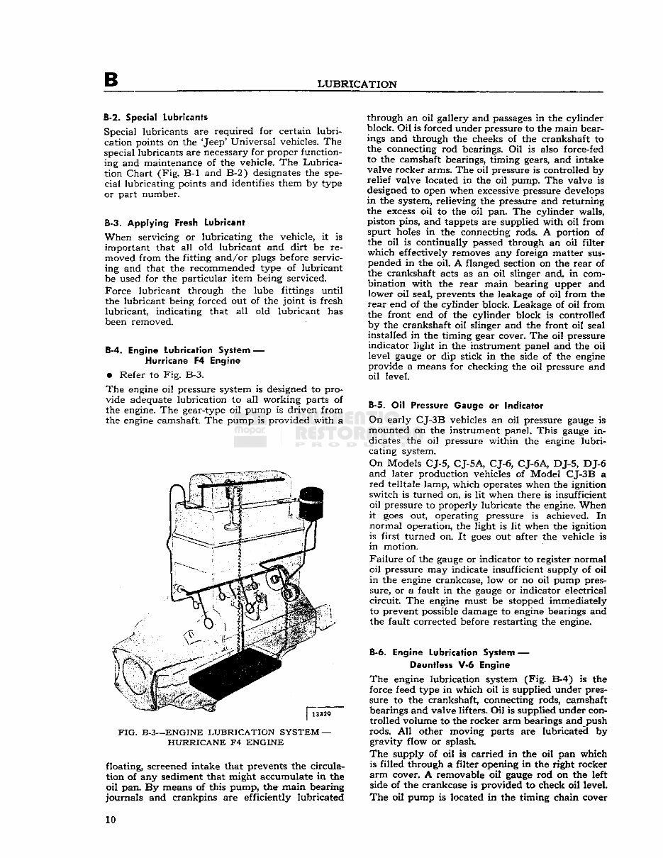 1953-1968 Jeep CJ-3B Service & Repair Manual preview img 10