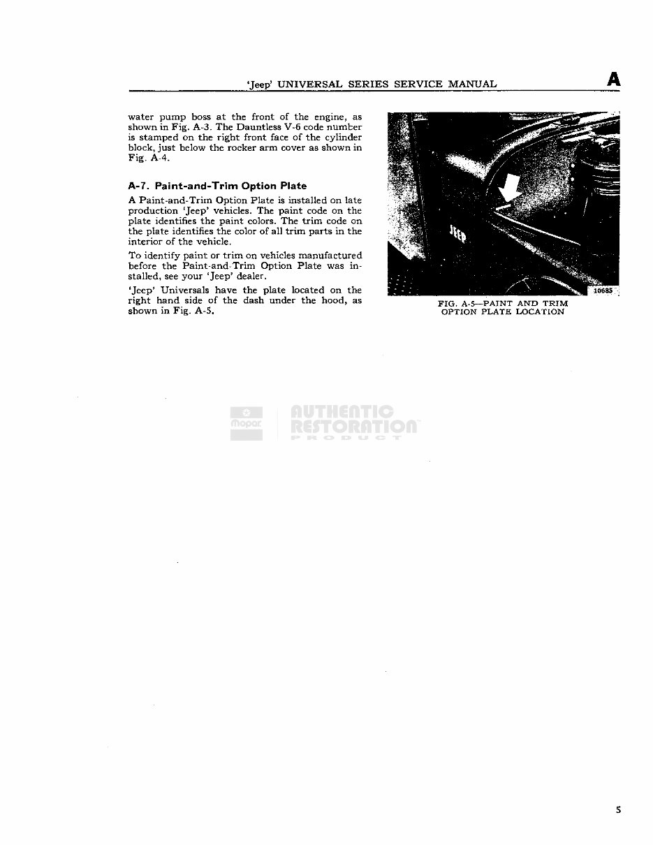 1953-1968 Jeep CJ-3B Service & Repair Manual preview img 5
