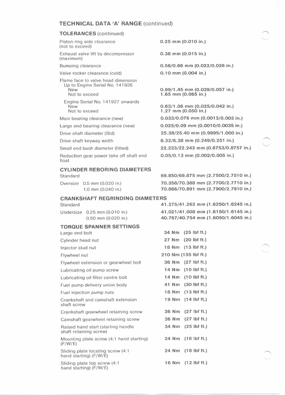 Lister Petter A Range AB1 AC1 AC1Z AC1ZS AC2 AB1W AC1W AC2W Engines Complete Workshop Service Repair Manual preview img 6