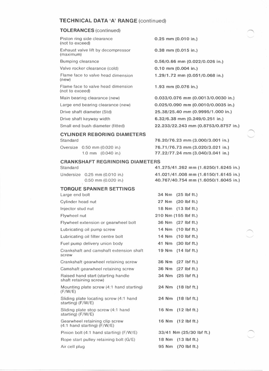 Lister Petter A Range AB1 AC1 AC1Z AC1ZS AC2 AB1W AC1W AC2W Engines Complete Workshop Service Repair Manual preview img 9