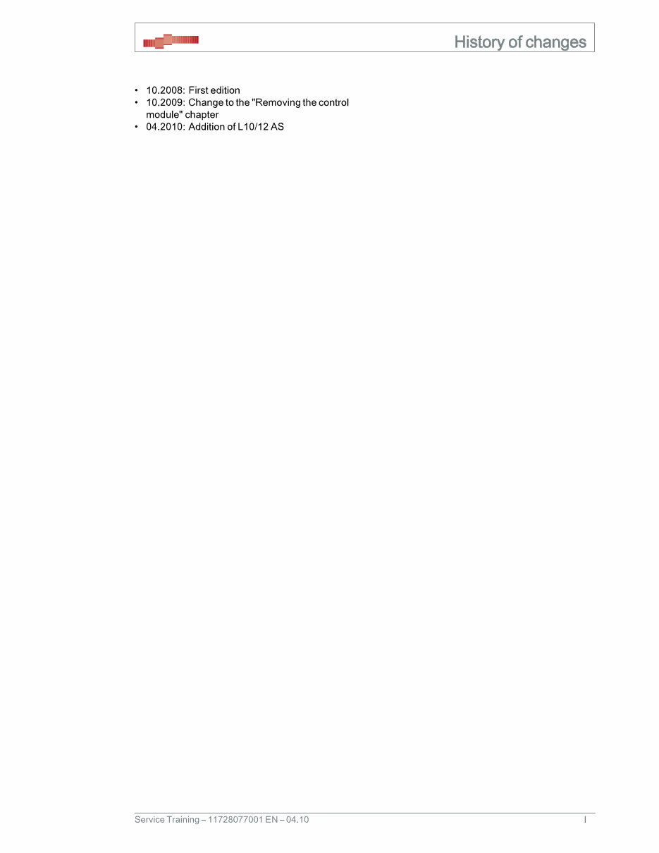 Linde Electric Pallet Stacker Type 1172: AS, L10, L10B, L12, L12I Service Training (Workshop) Manual preview img 2