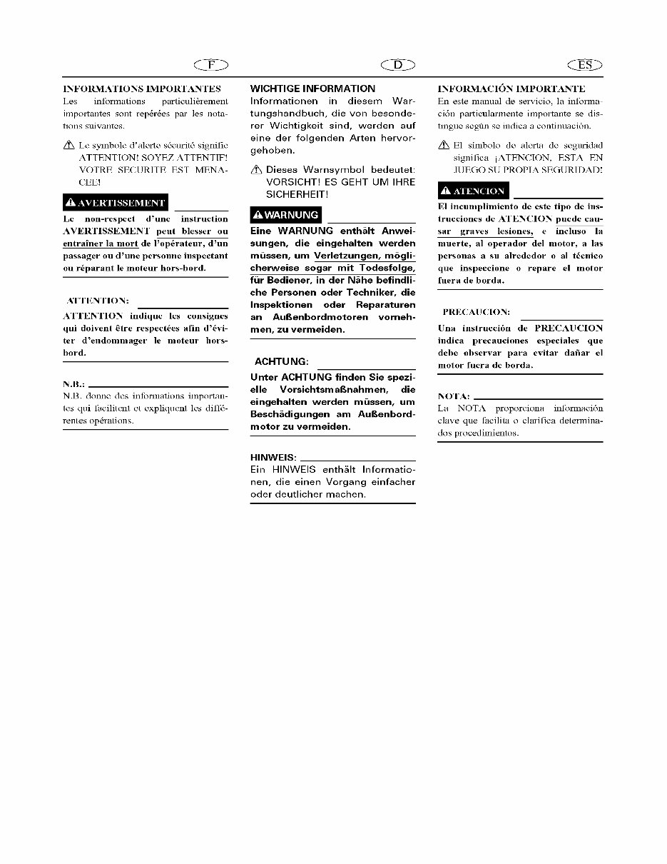 1999-2005 Yamaha F75 F80 F90 F100 4-Stroke Outboard Repair Manual preview img 7