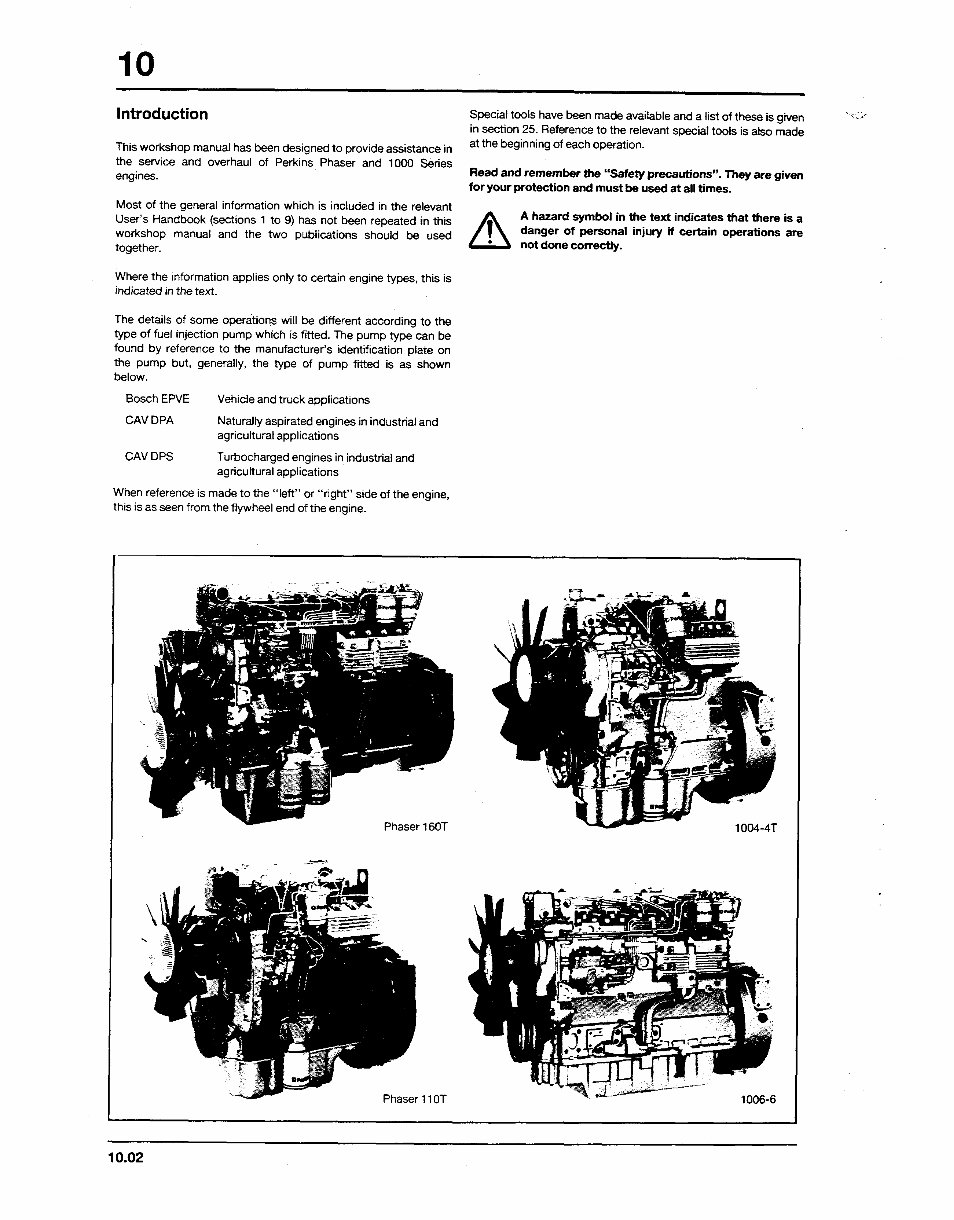 Perkins 1000 Series Diesel Engines OEM Service & Repair Manual preview img 4