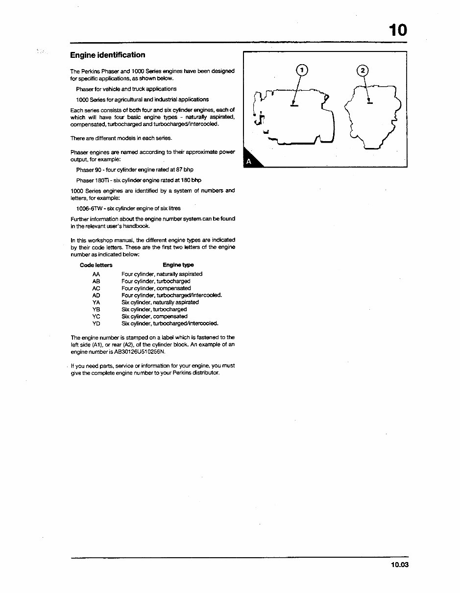 Perkins 1000 Series Diesel Engines OEM Service & Repair Manual preview img 5