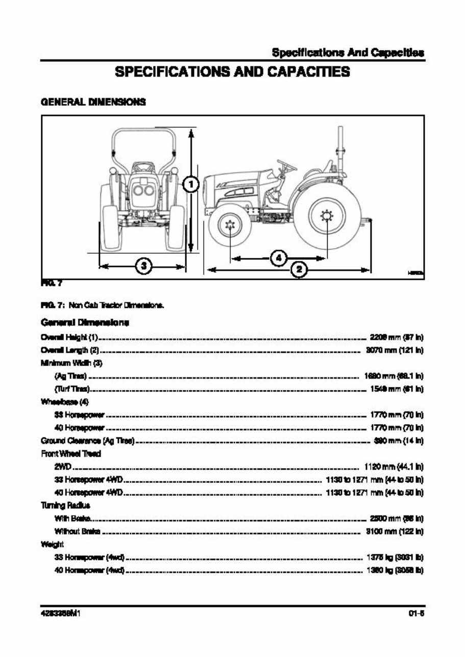 Massey Ferguson MF1533, MF1540 Tractors Service & Repair Manual preview img 8