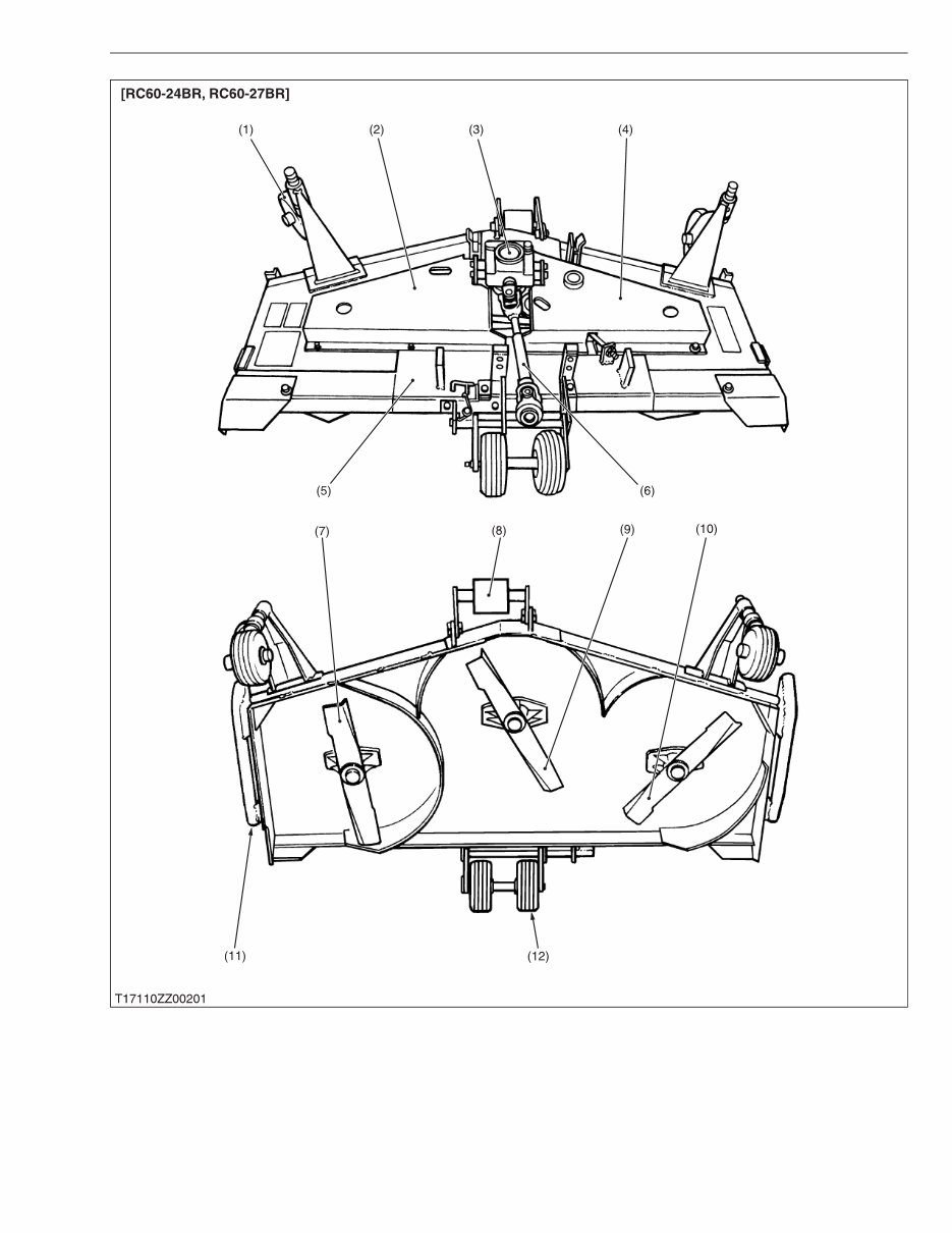 Kubota RCK60-24B Mower Deck Factory Service & Work Shop Manual preview img 9
