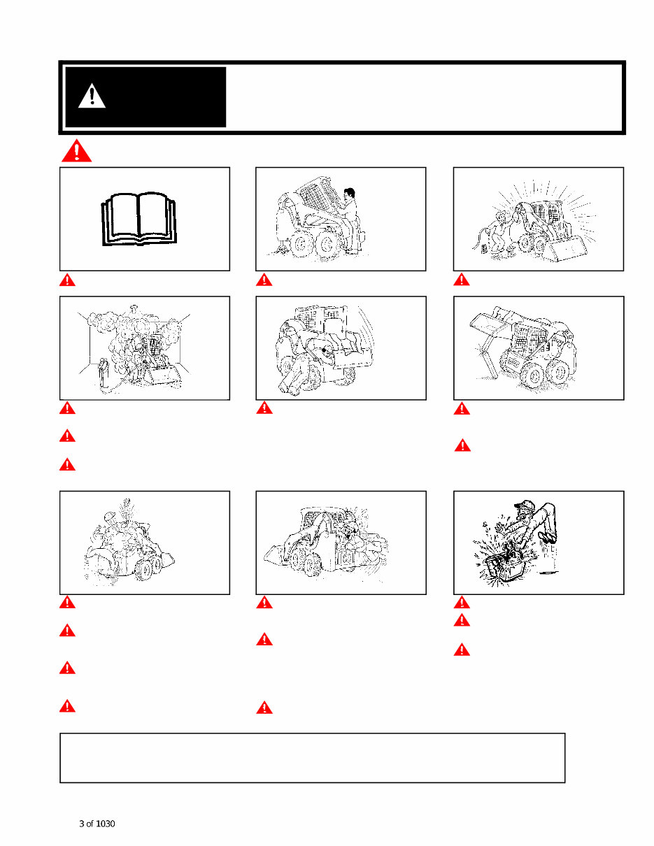 Bobcat S250/S300 Loaders OEM Service & Repair Manual preview img 3