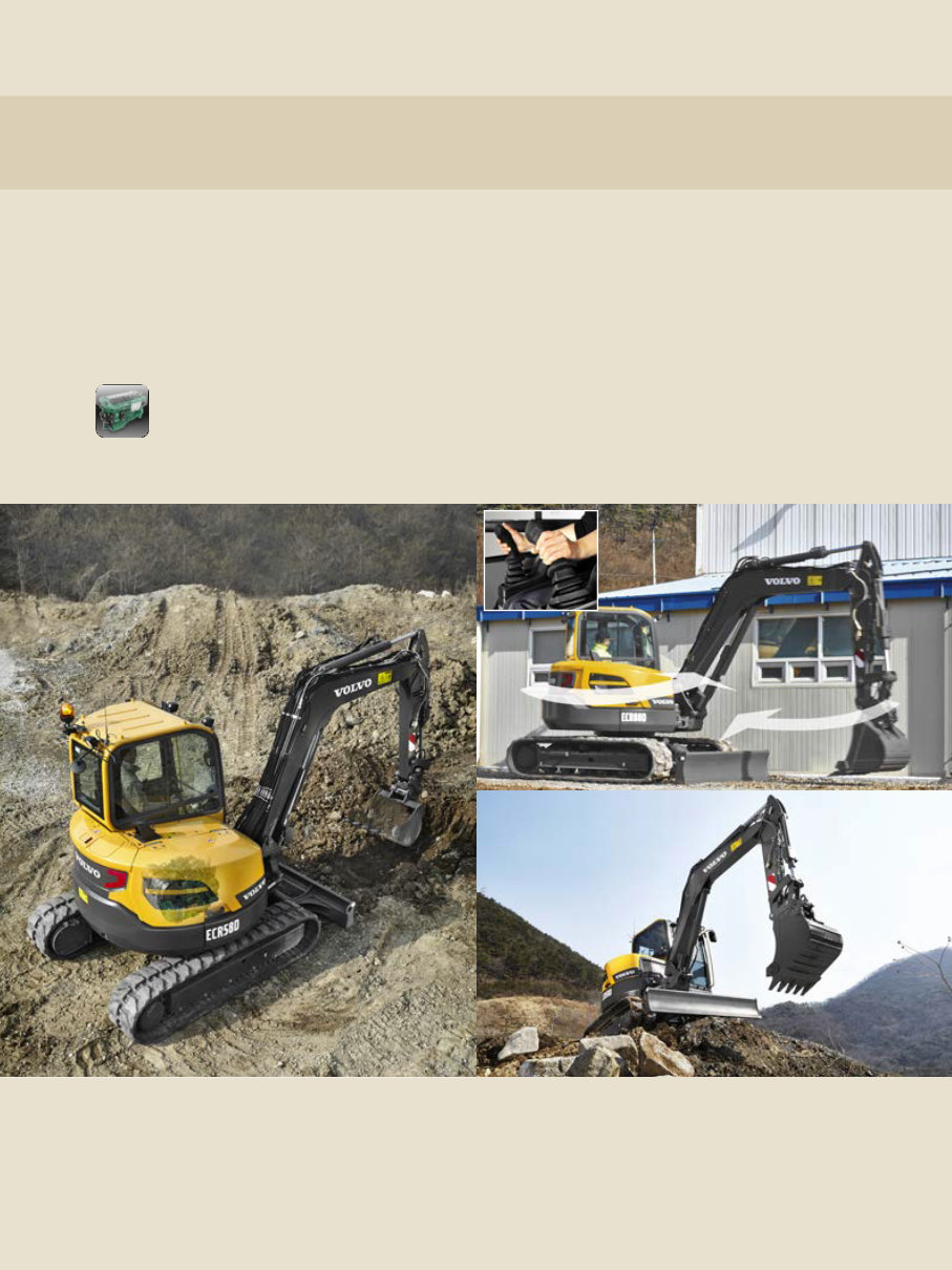 Volvo ECR58D/ECR88D Excavator OEM Service & Repair Manual preview img 5