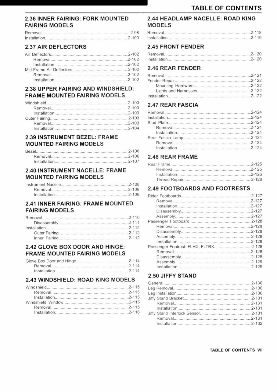 2011 Harley-Davidson FLHTK Electra Glide Ultra Limited Service & Repair Manual preview img 8