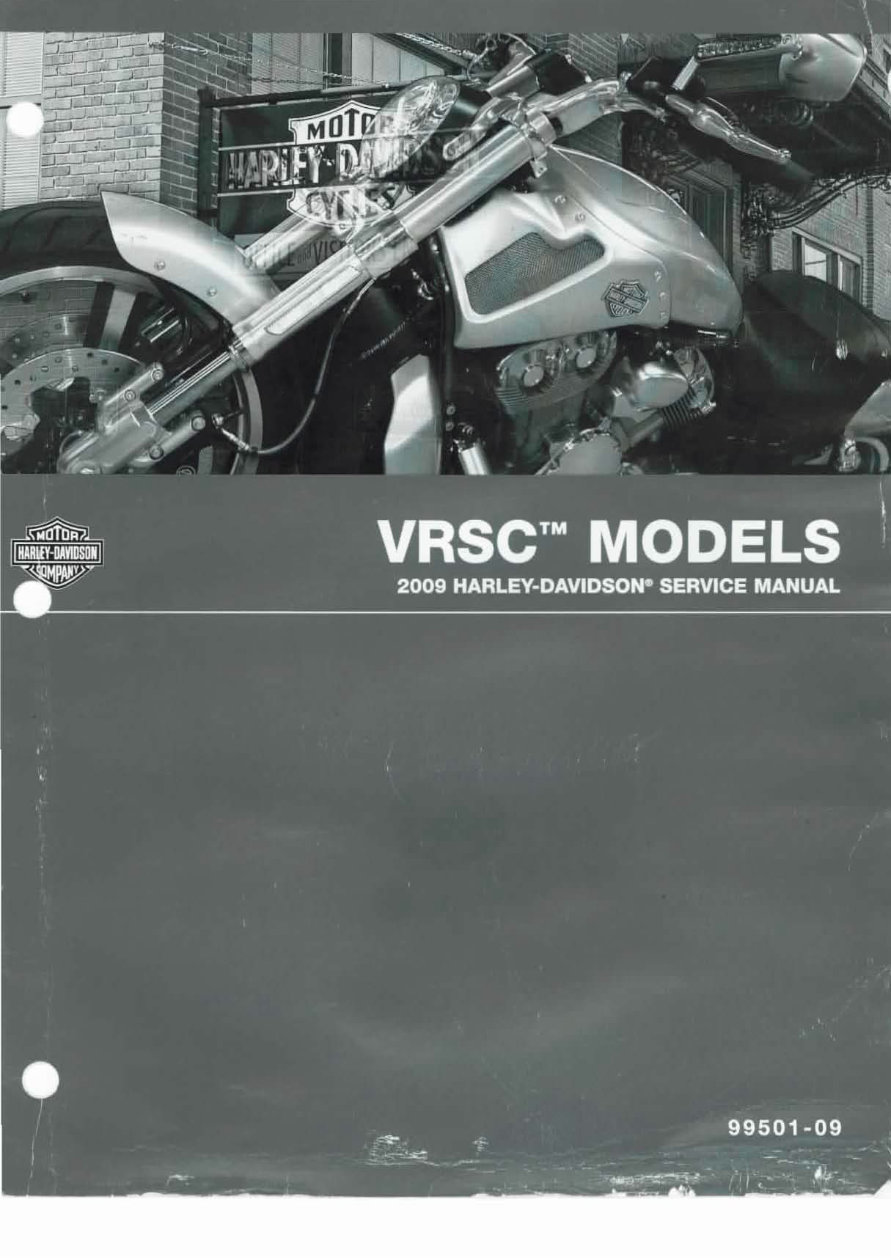 2009 Harley Davidson VRSCF V-Rod Muscle Factory Service & Work