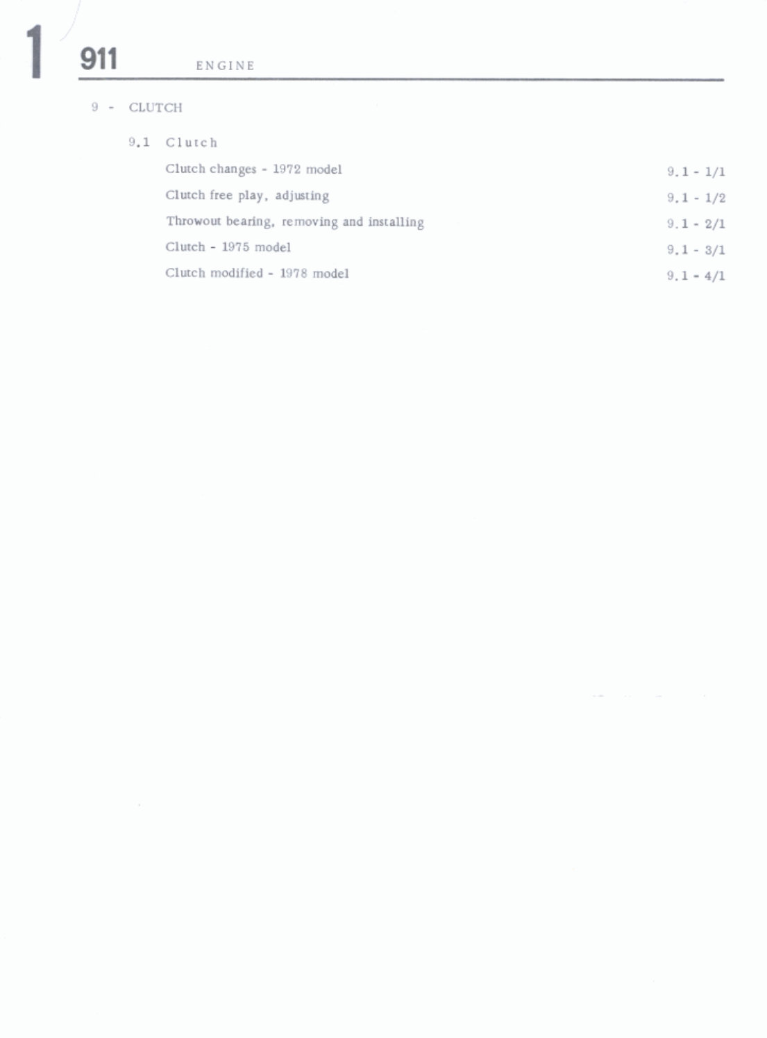 1975 Porsche 911 Carrera Service & Repair Manual preview img 7