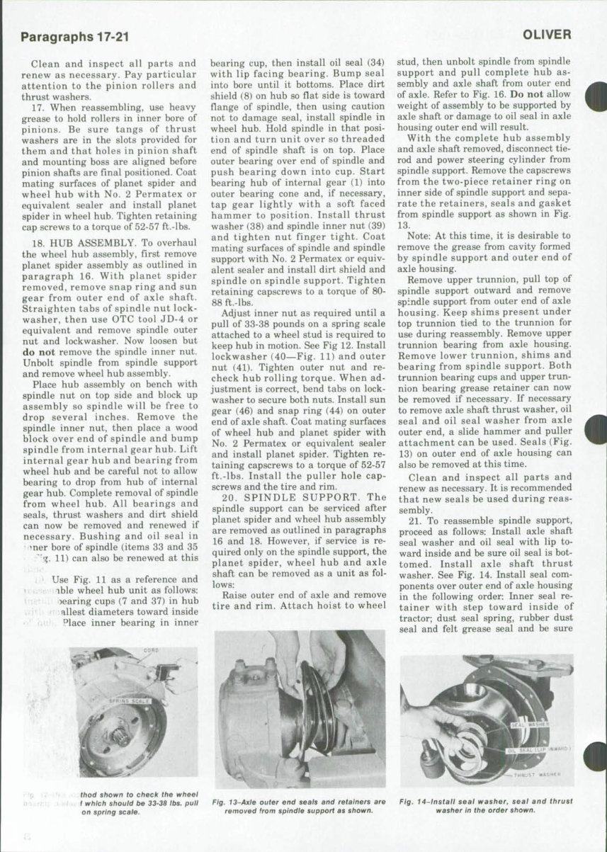 Oliver 1755, 1855, 1955 Tractor Service & Repair Manual preview img 7