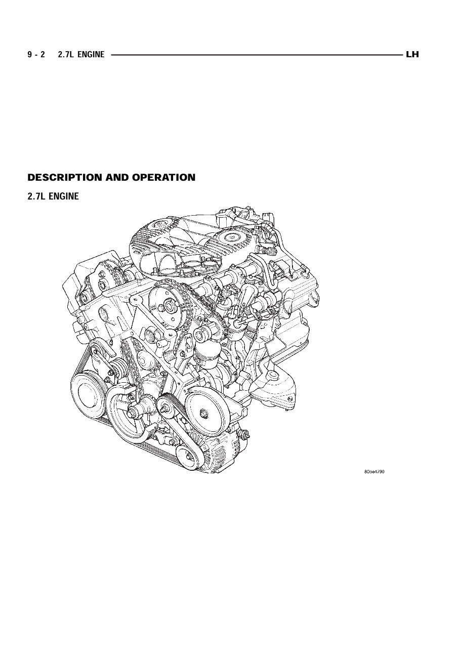 1998 CHRYSLER CONCORDE Service and Repair Manual preview img 2