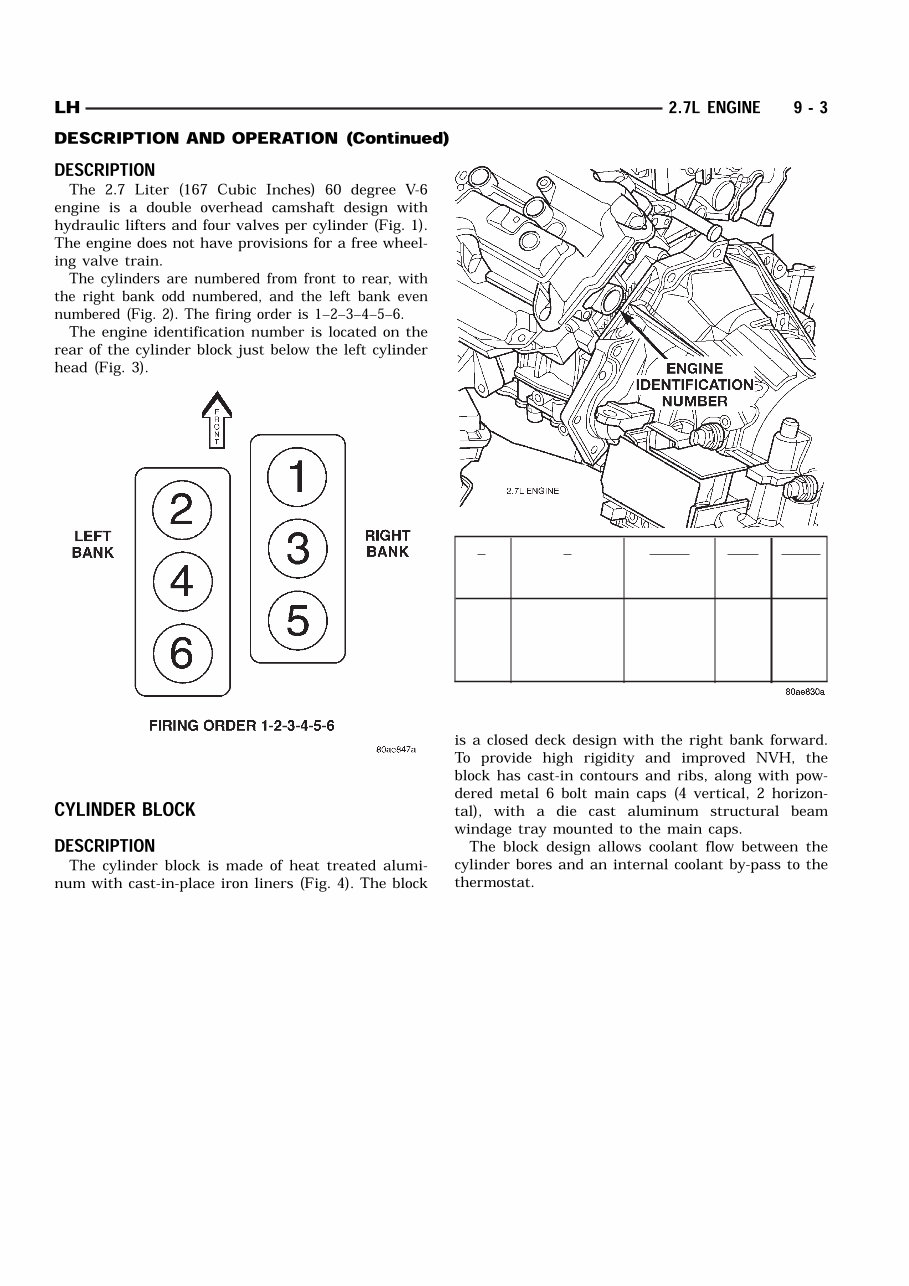 1998 CHRYSLER CONCORDE Service and Repair Manual preview img 3