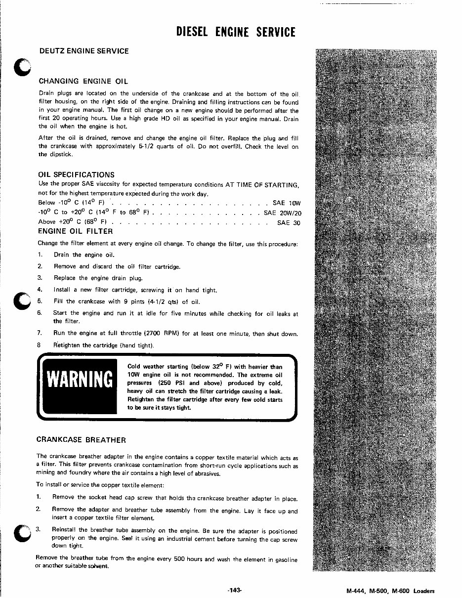 Bobcat M444, M500, M600, M610 Skid Steer Loader OEM Service & Repair Manual preview img 6