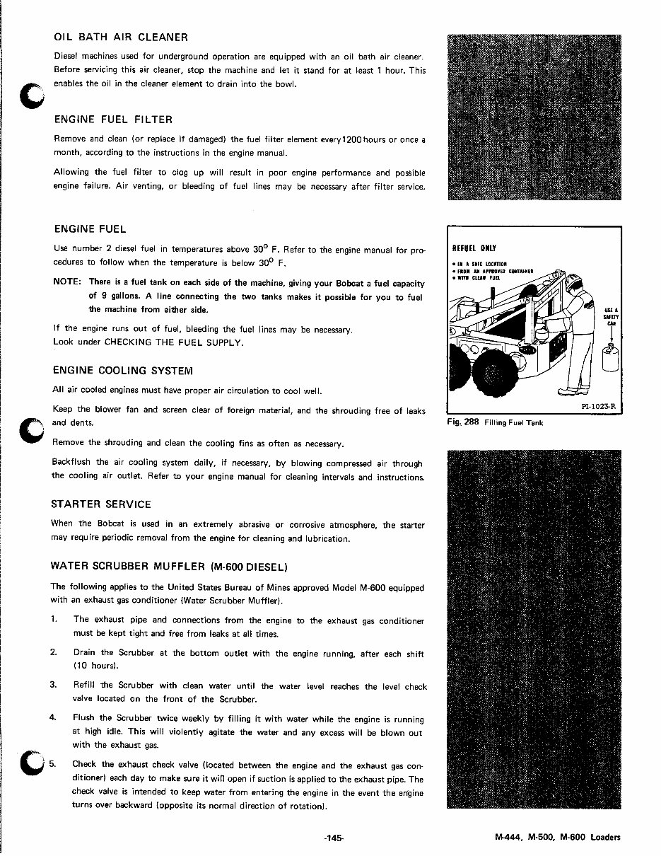 Bobcat M444, M500, M600, M610 Skid Steer Loader OEM Service & Repair Manual preview img 8