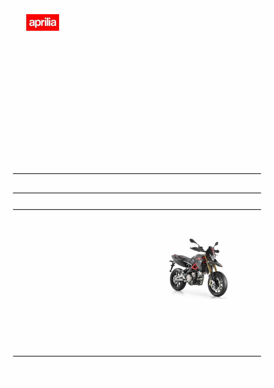 2008-2012 Aprilia SMV750 Dorsoduro 750 Service & Repair Manual preview img 1