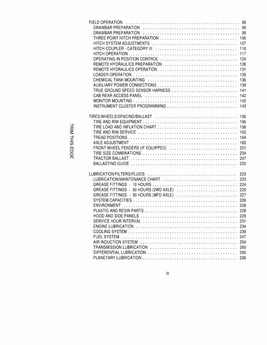 CASE IH 8930 8940 8950 Tractor Operators Manual preview img 5