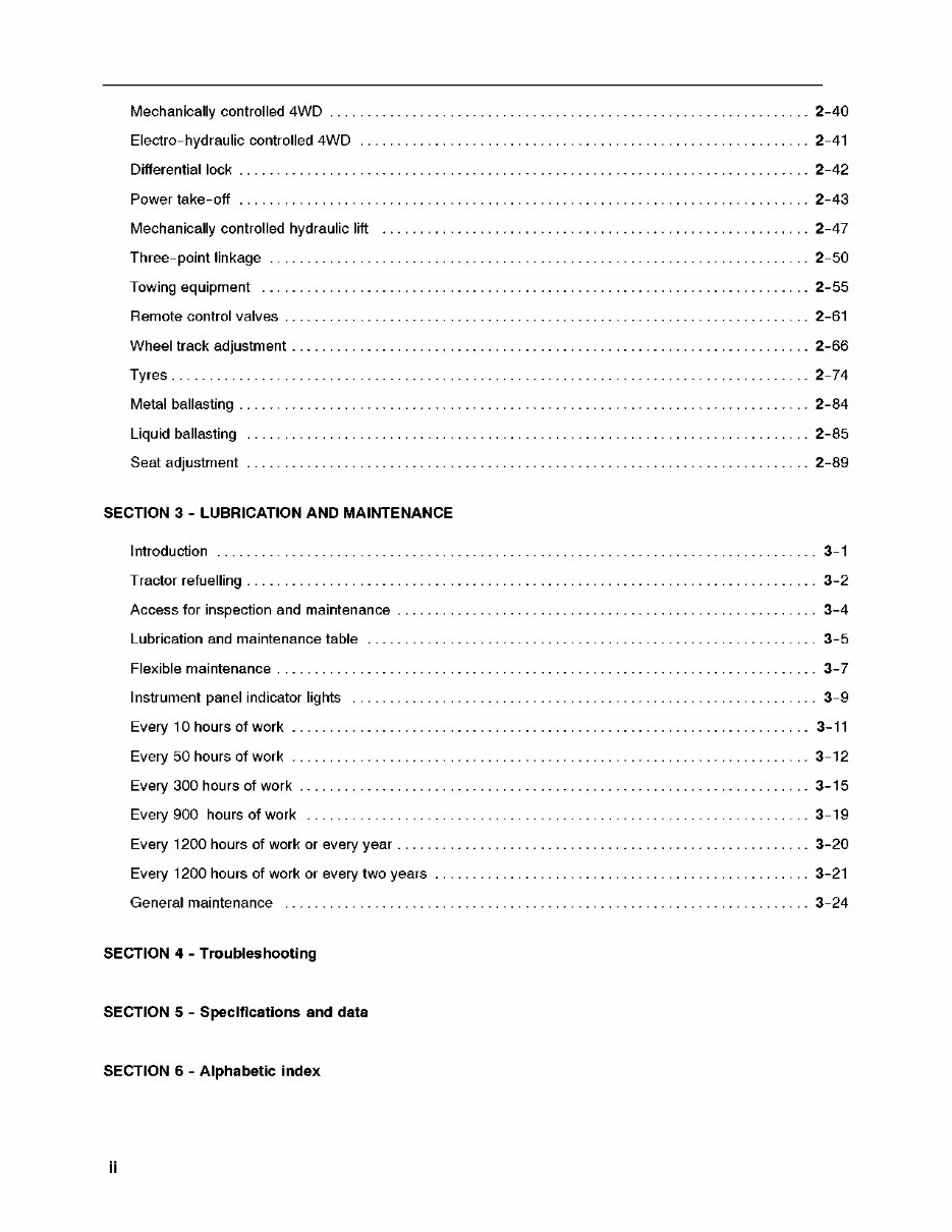New Holland TN55 / TN65 / TN70 / TN75 Tractor Operators Manual preview img 5