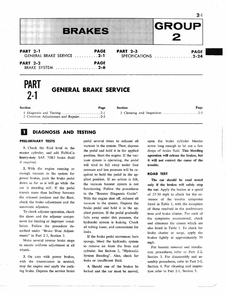 1965 Ford Custom 500 & Galaxie 500 Service & Repair Manual preview img 5