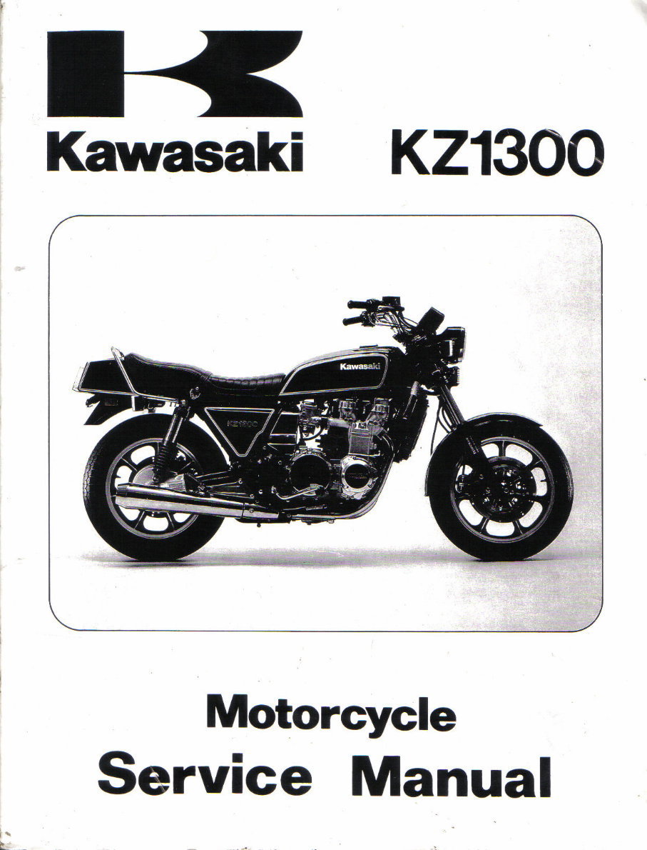Kawasaki Motorcycle KZ1300 Service Repair manual preview img 1