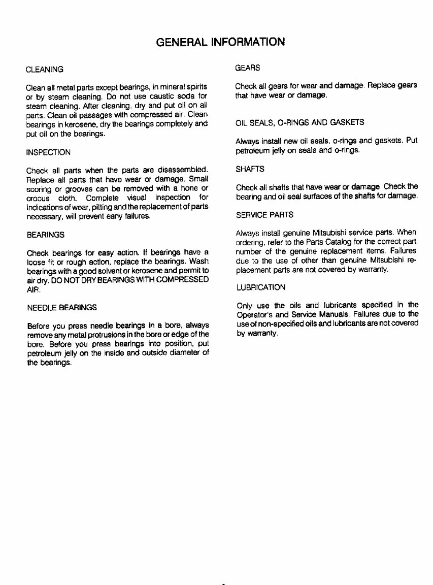 Cub Cadet 7235 Compact Tractor Workshop Service Manual preview img 5
