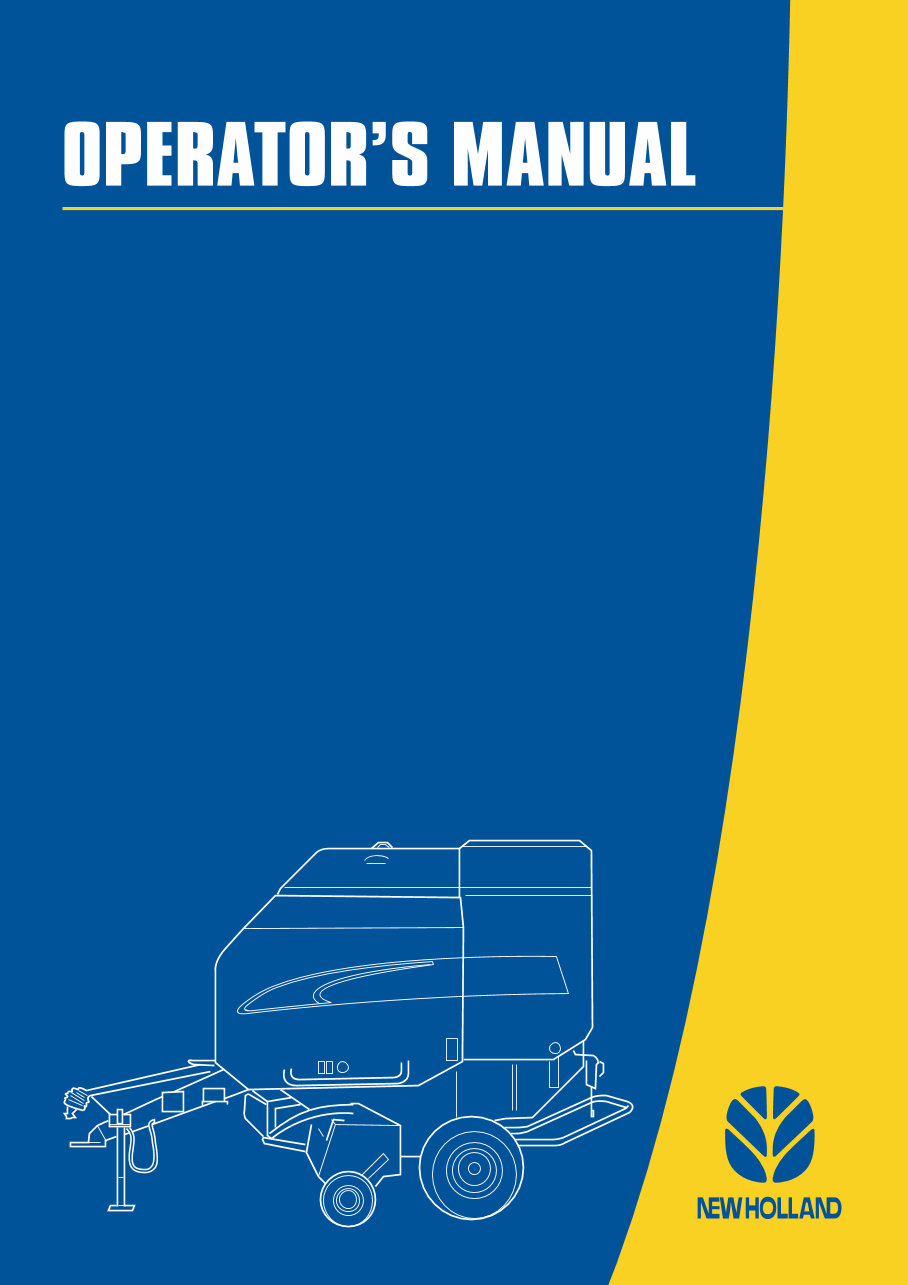 NEW HOLLand BR740 BR750 BALER Operators Manual preview img 1