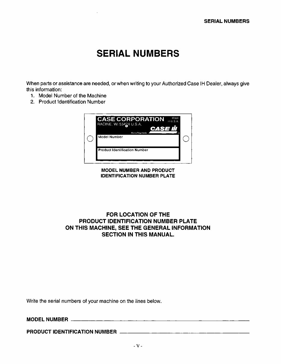 CASE IH 8555 SQUARE BALER Operators Manual preview img 7