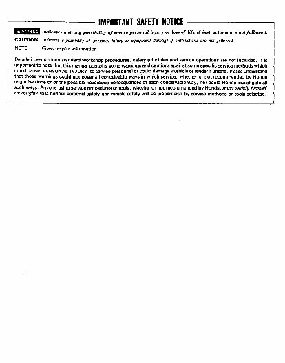 Service manual HONDA atv atc and more preview img 2