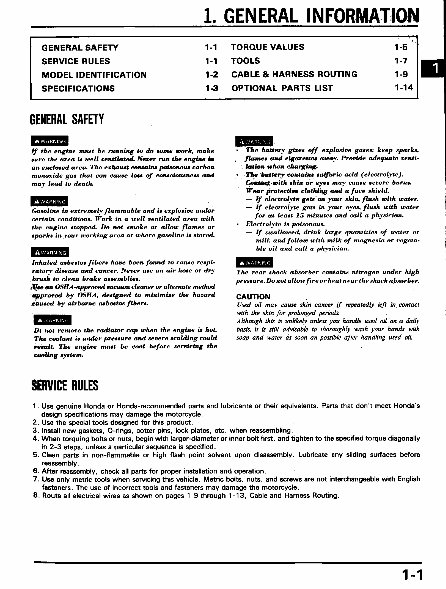 Service manual HONDA atv atc and more preview img 5