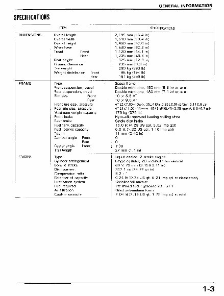 Service manual HONDA atv atc and more preview img 7