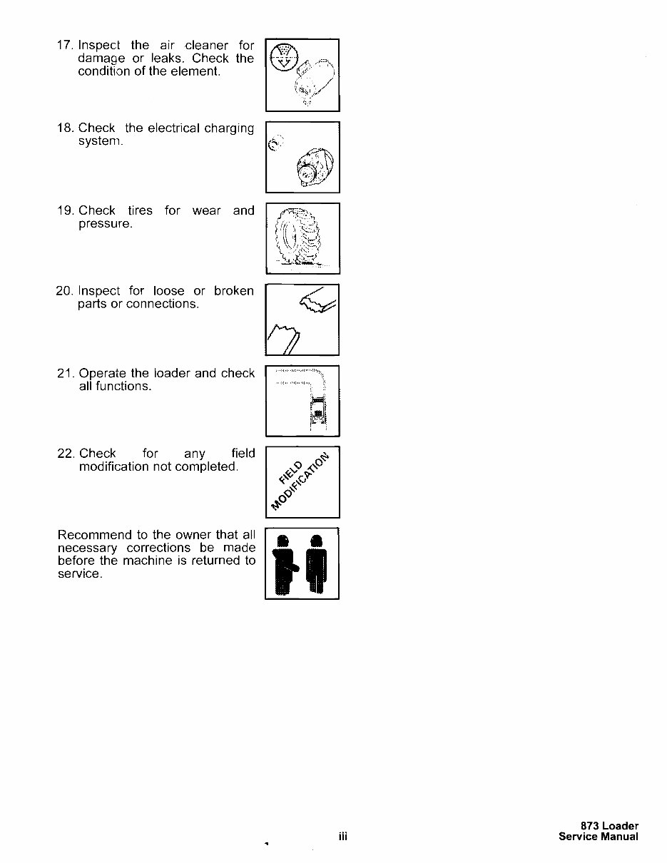 Bobcat 873 Skid Steer Loader Service & Repair Manual preview img 6